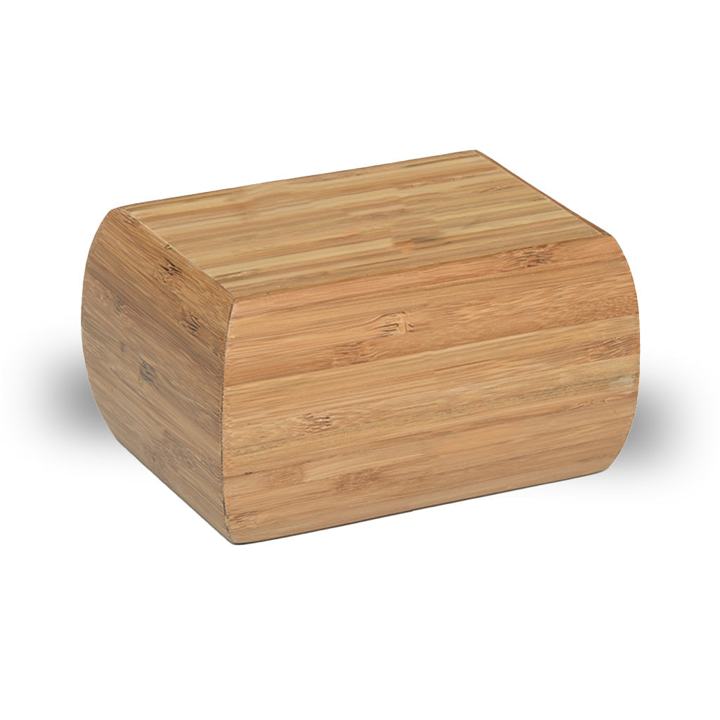 IMPERFECT SELECTION - MEDIUM - Eco-friendly Bamboo Urn - 1024 - Curved edges