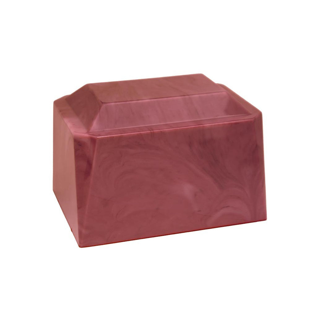 ADULT Cultured Onyx Urn - ASPEN Burgundy