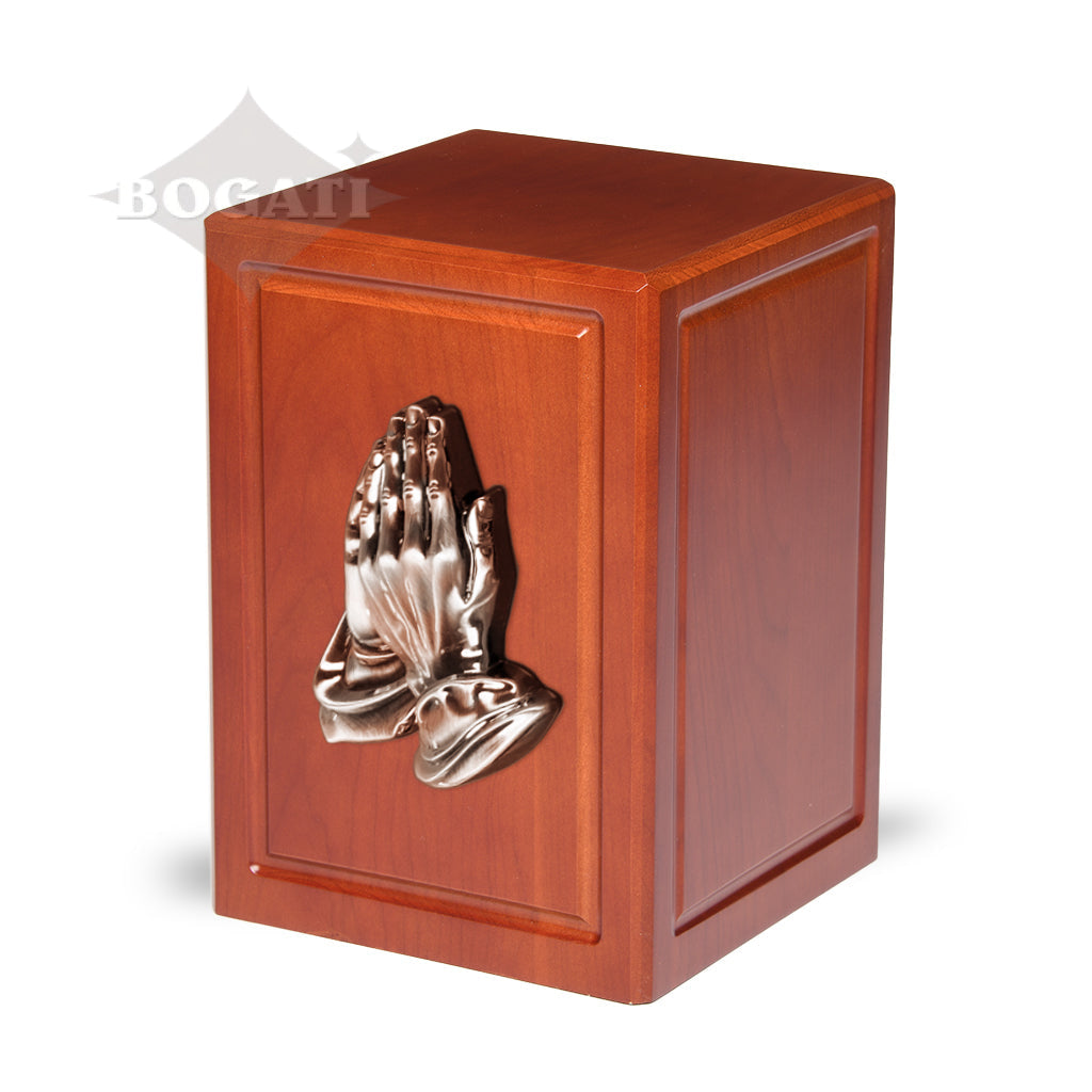 ADULT - Basswood Vertical Urn -AW04- Spiritual Accessories