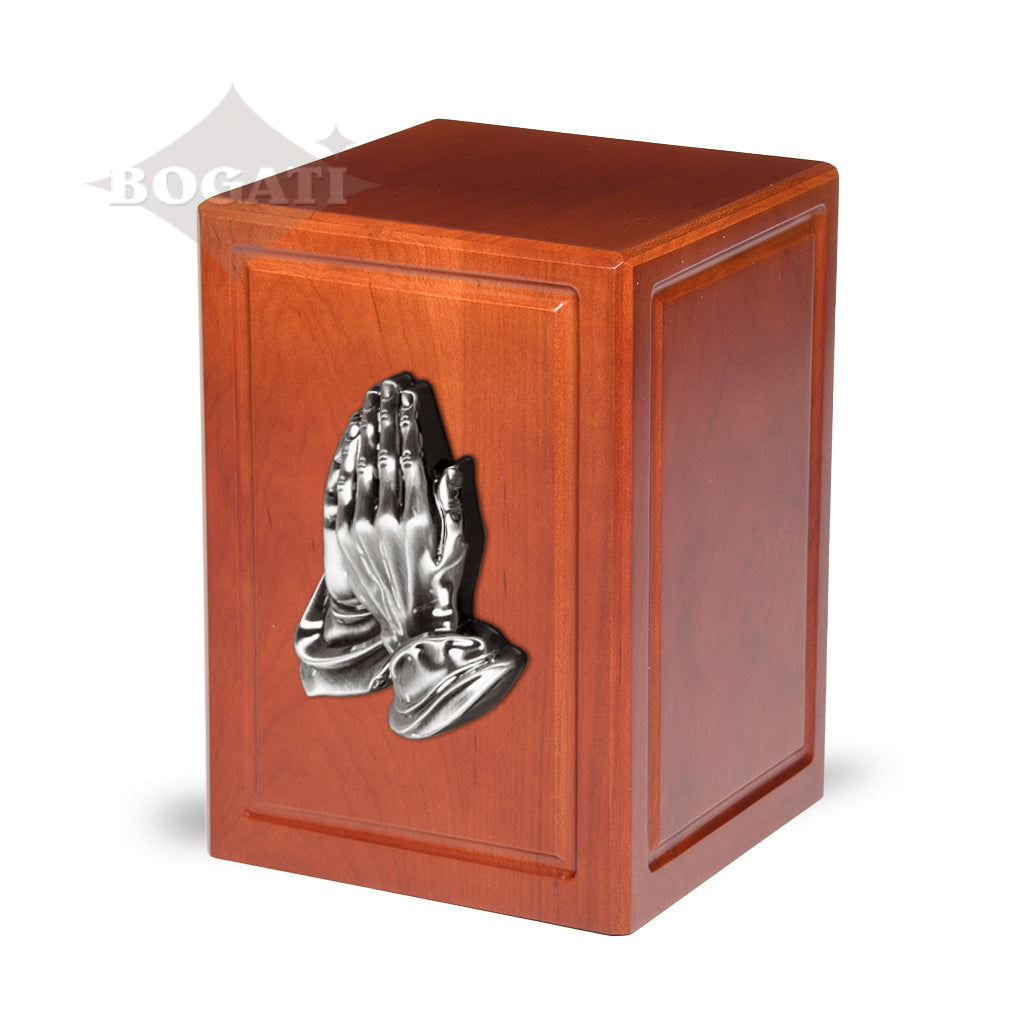 ADULT - Basswood Vertical Urn -AW04- Spiritual Accessories