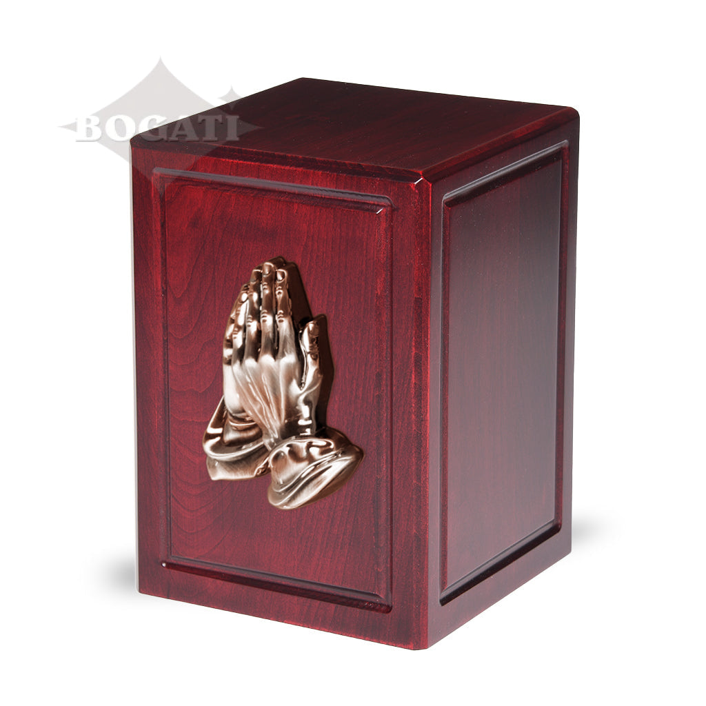 ADULT - Basswood Vertical Urn -AW04- Spiritual Accessories