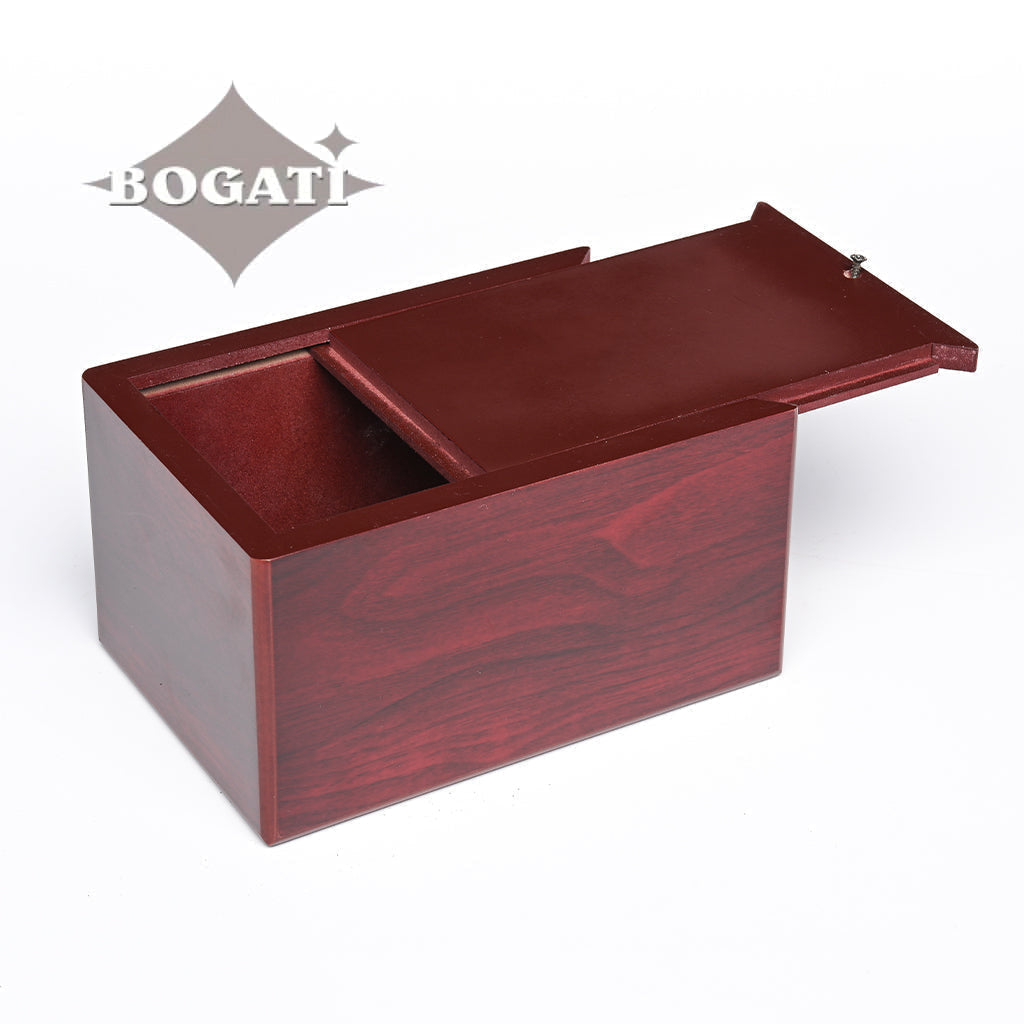 EXTRA LARGE MDF Simplicity Urn -B038- Dark Cherry finish - Case of 12