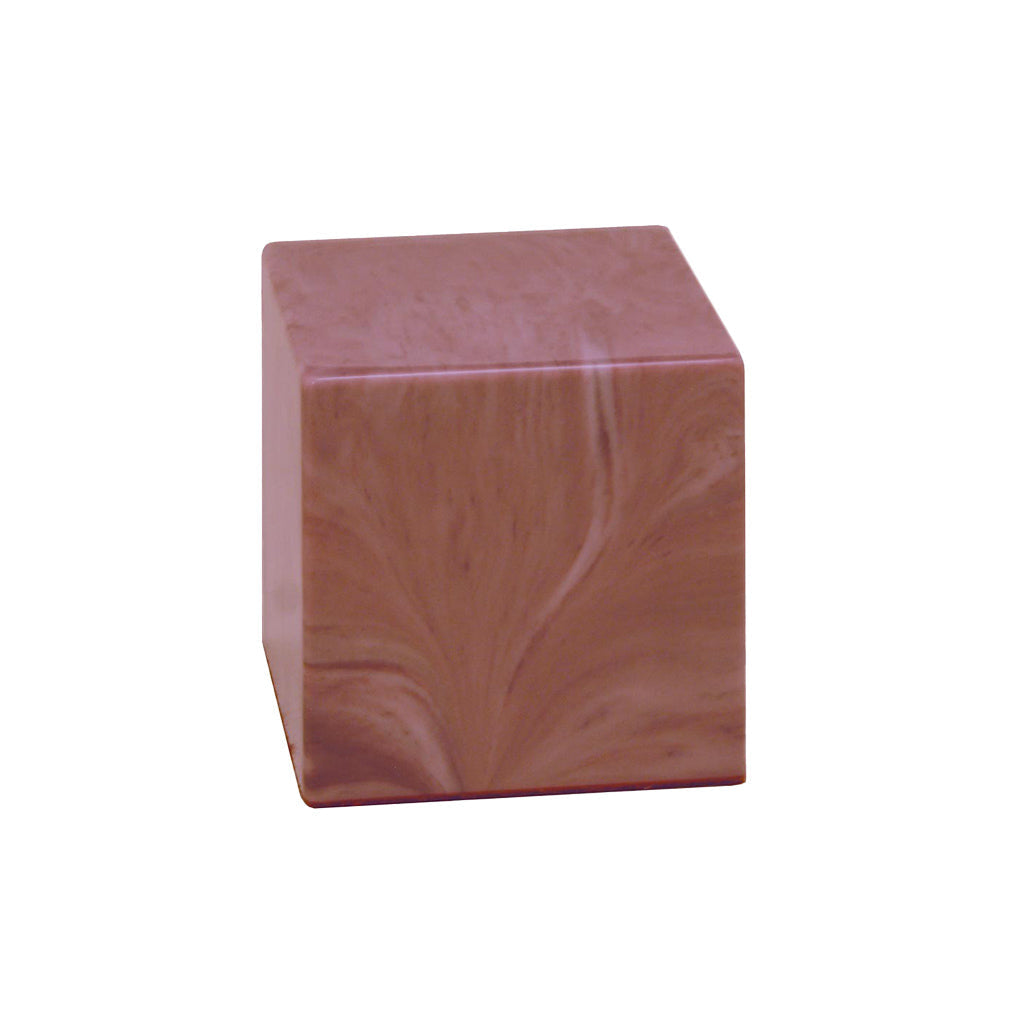 SMALL Cultured Marble Urn -380- Little CATALINA Mulberry