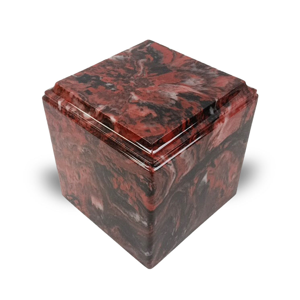 Special PROMOTION - One-time Treasures - Cultured Stone Cube Firerock