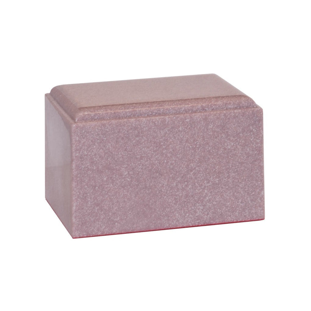 ADULT Cultured Granite Urn - CUMULUS Heather Plum