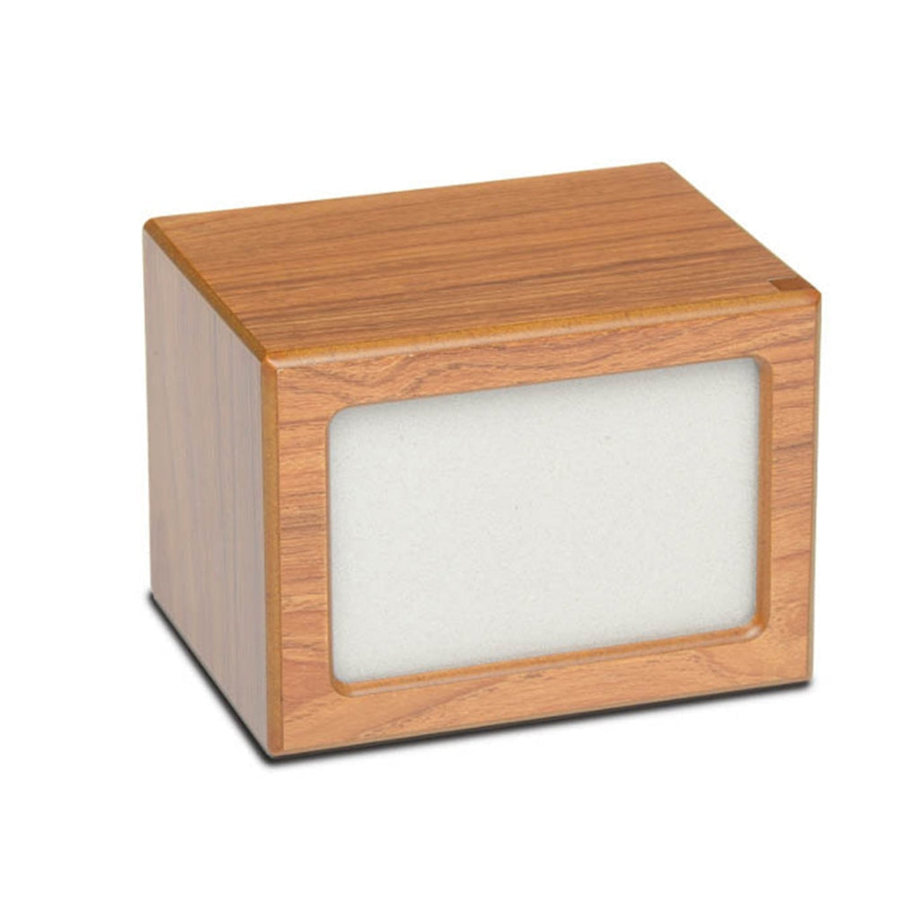 IMPERFECT SELECTION - MEDIUM Photo Frame urn -PY06- Blank (Add your picture) Brown