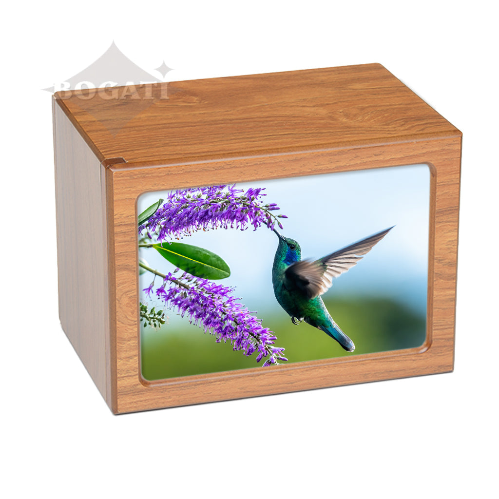 EXTRA LARGE Photo Frame Urn -PY06 - Hummingbird