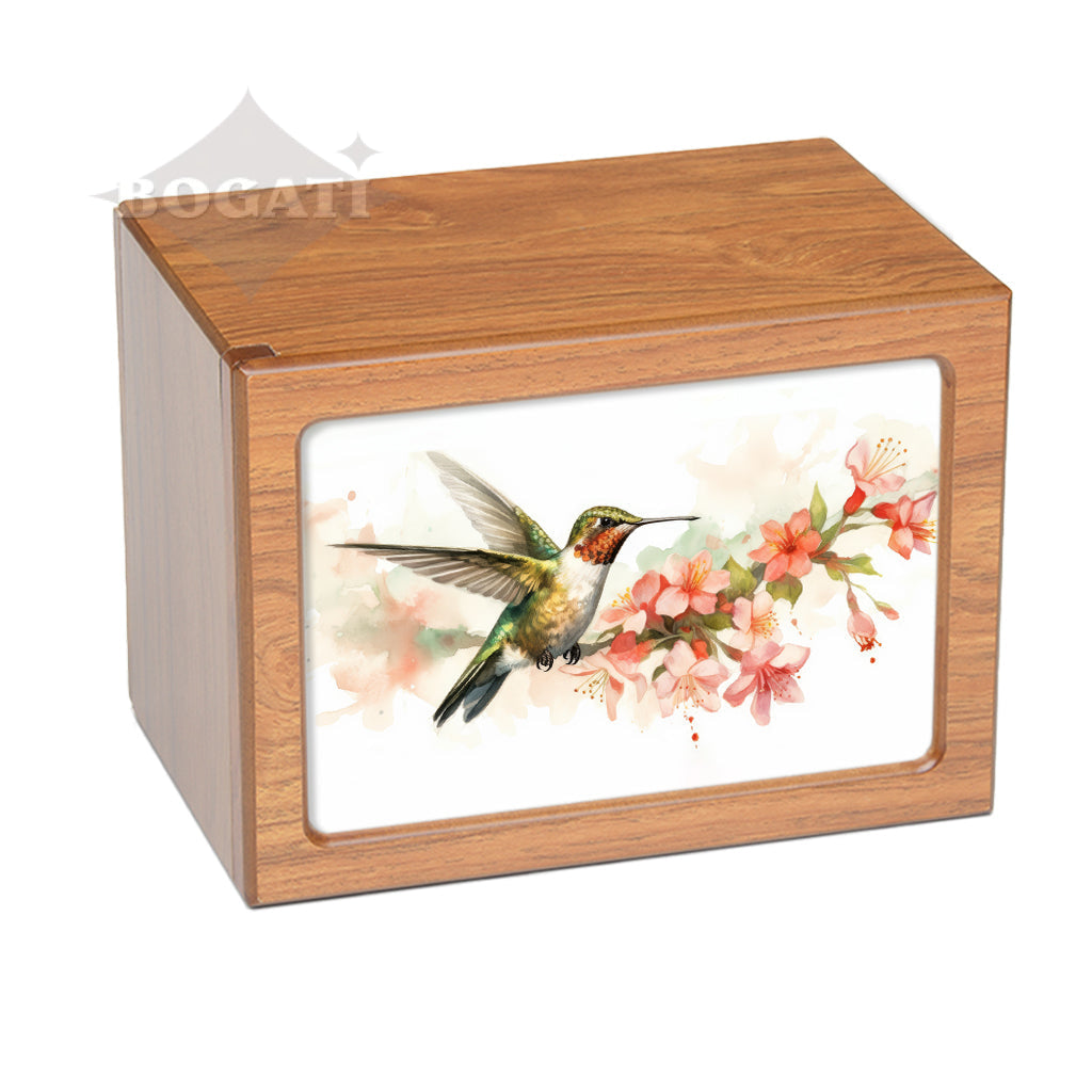 EXTRA LARGE Photo Frame Urn -PY06 - Hummingbird