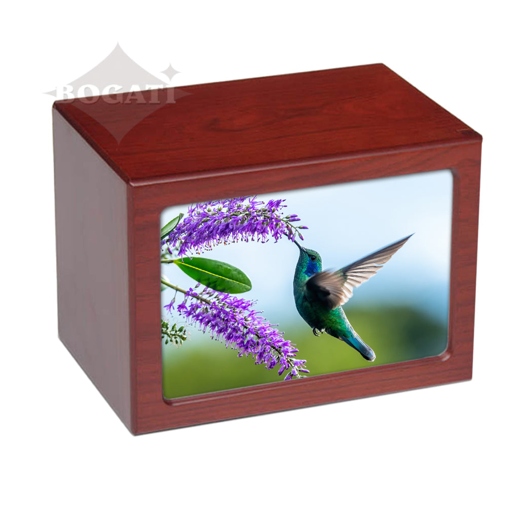 EXTRA LARGE Photo Frame Urn -PY06 - Hummingbird