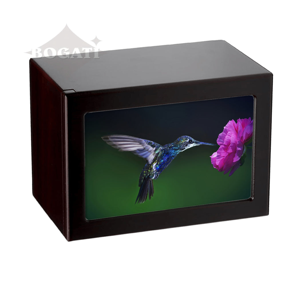 EXTRA LARGE Photo Frame Urn -PY06 - Hummingbird