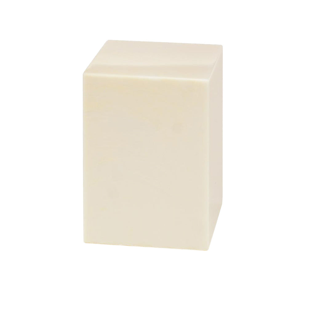 MEDIUM Cultured Marble Urn -490- SITKA Ivory