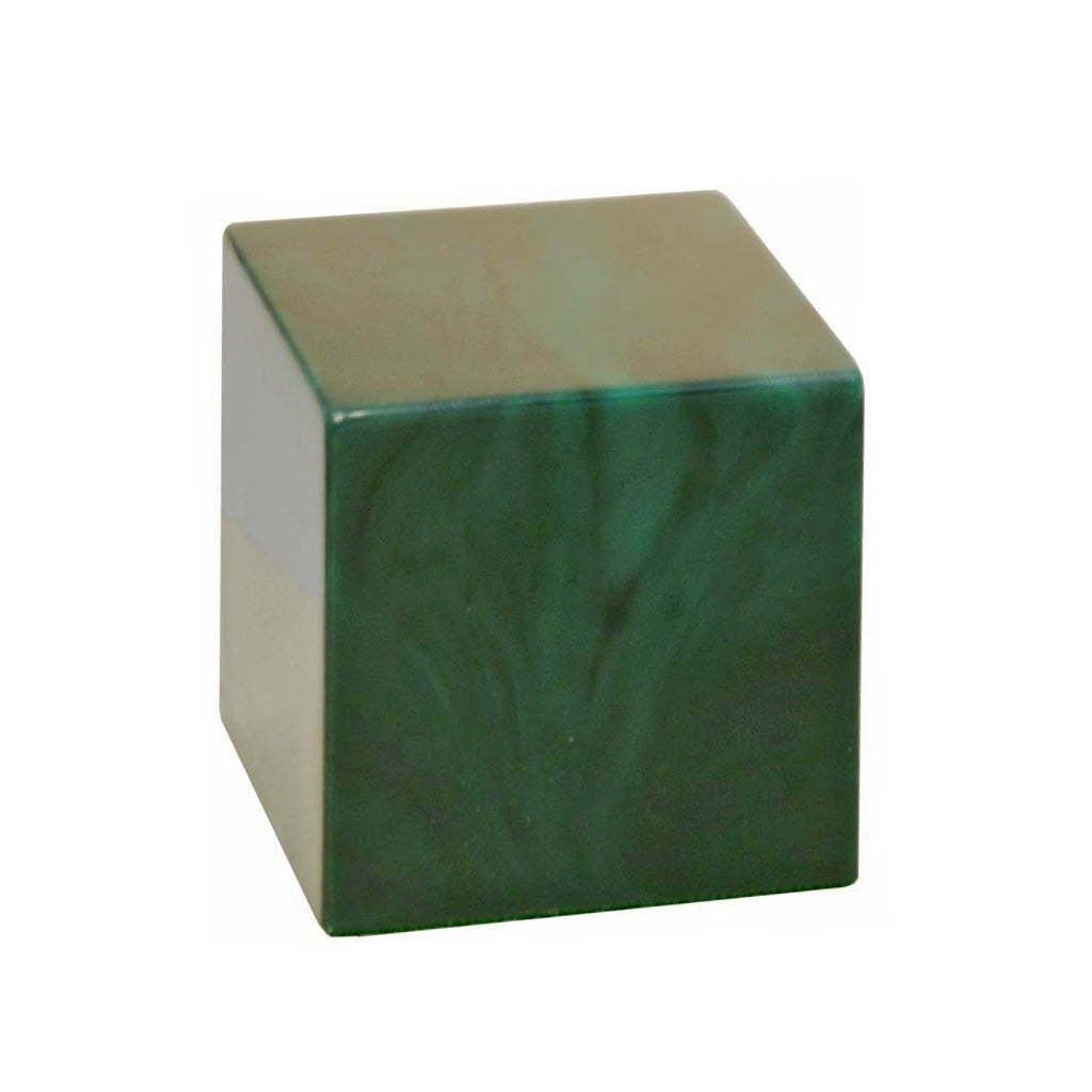 SMALL Cultured Onyx Urn - TAHOMA Malachite