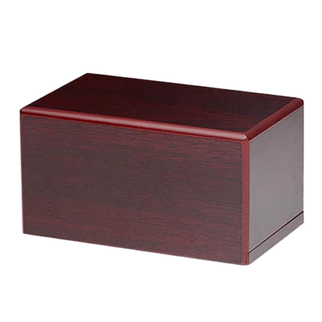 IMPERFECT SELECTION - EXTRA LARGE MDF Simplicity Urn -B038- Dark Cherry finish