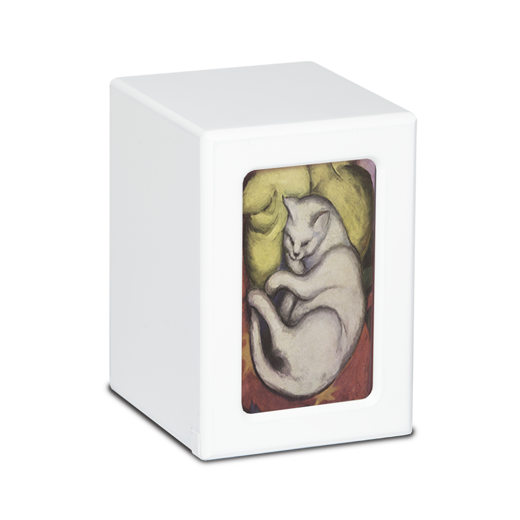 MEDIUM PY06 -White- Sleeping Cat