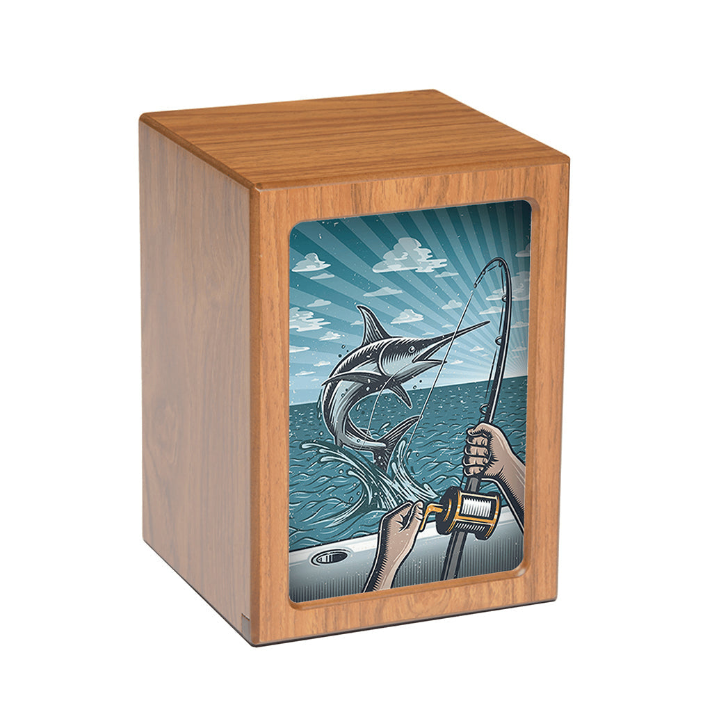 EXTRA LARGE PY06 - Fisherman Collection: Vintage Swordfish Brown