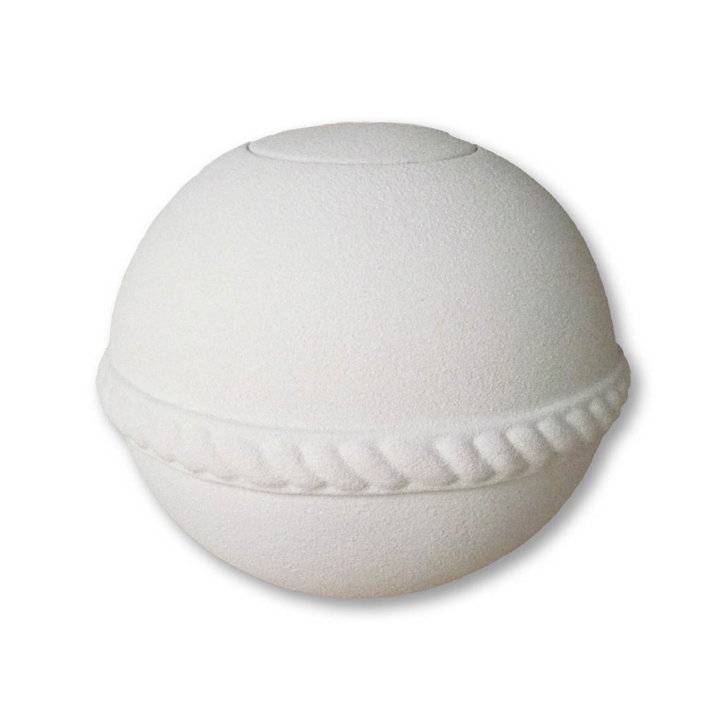 ADULT Round Urns - White Quartz Round