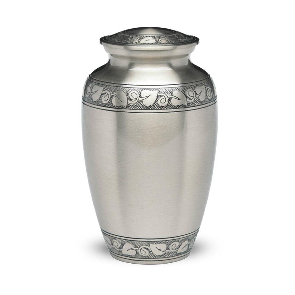 IMPERFECT SELECTION - ADULT - Brass -1400-JAS- Bogati Jasmine© Pewter-tone Double Border Pew