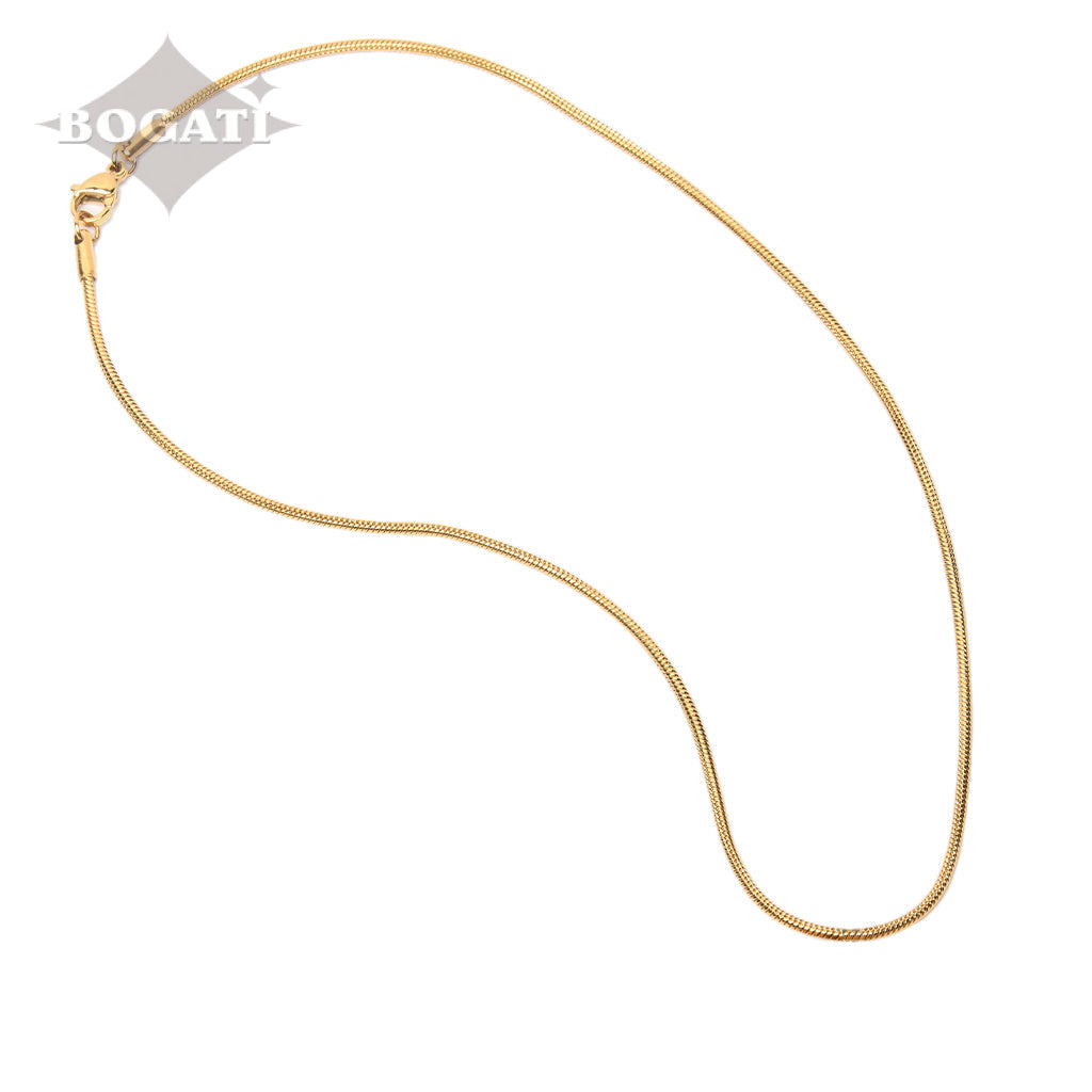Short Snake Chain – 1.5 Mm X 14.5’’ Length
