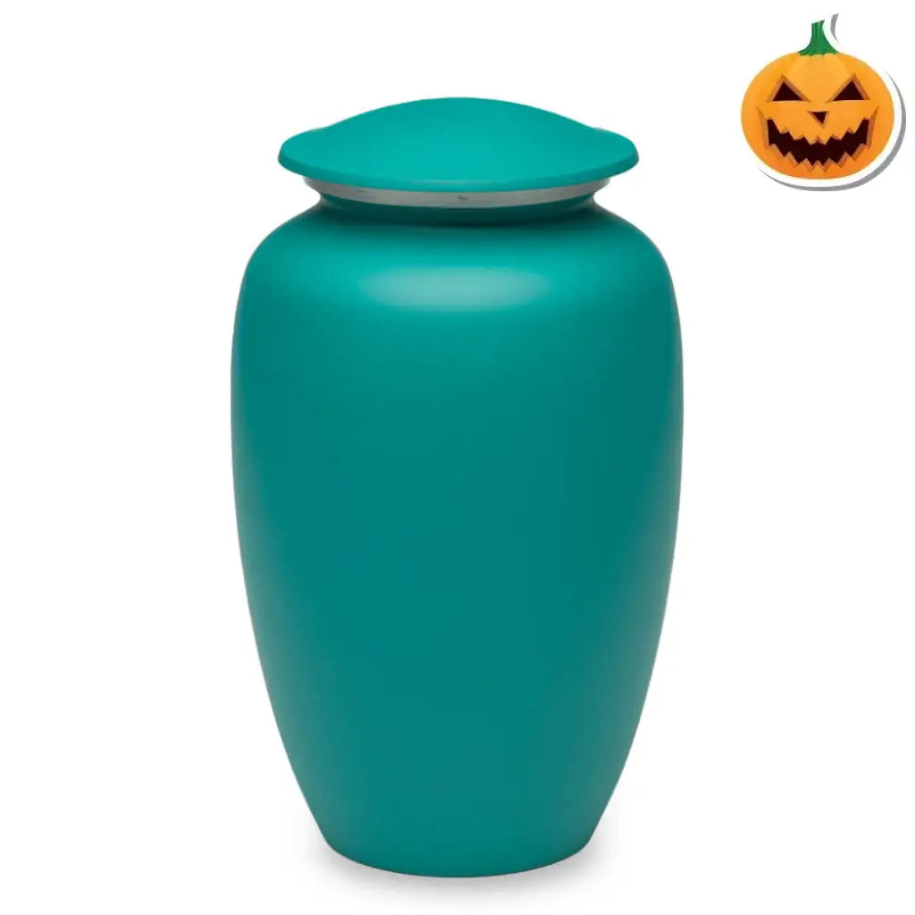 CLEARANCE - ADULT Classic alloy urn - 1800 Green