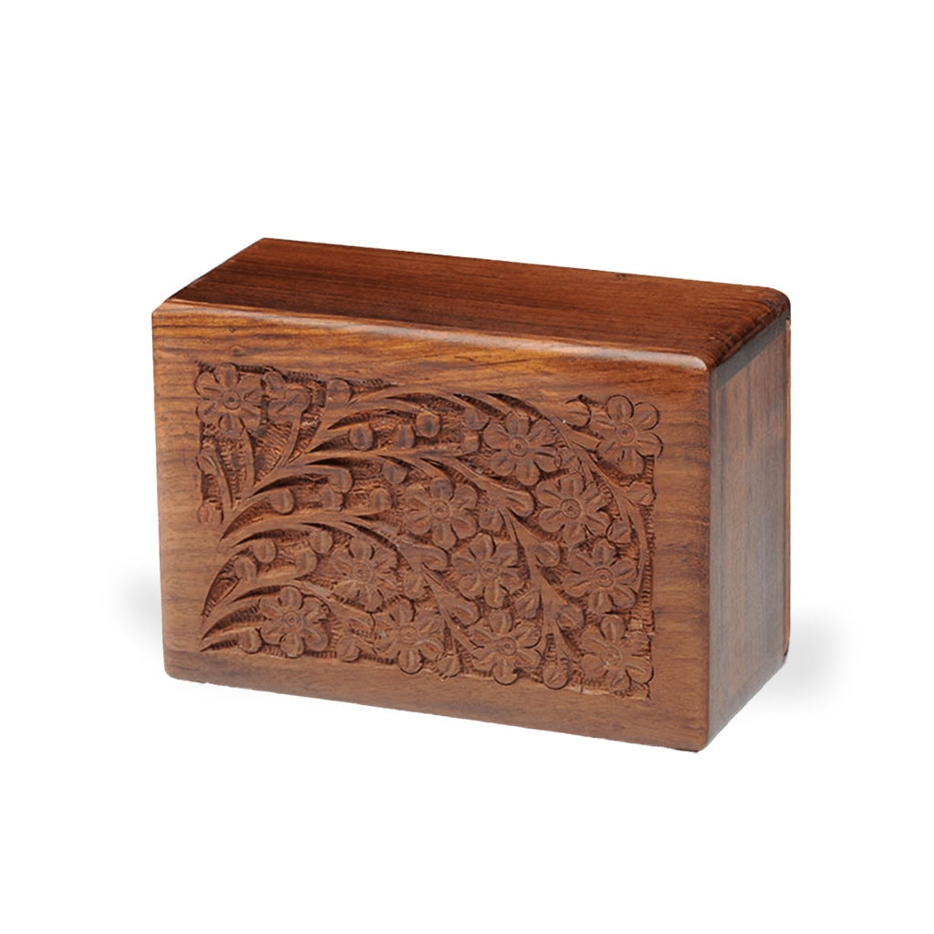 SMALL Rosewood Urn -2720 - Tree of Life - Case of 36