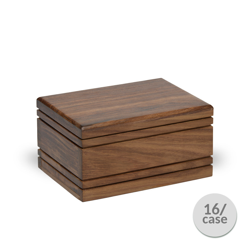 MEDIUM Rosewood Urn -2791- Modern Design - Case of 16