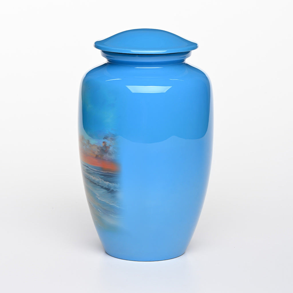ADULT - Alloy Urn -3370- Sunset Beach