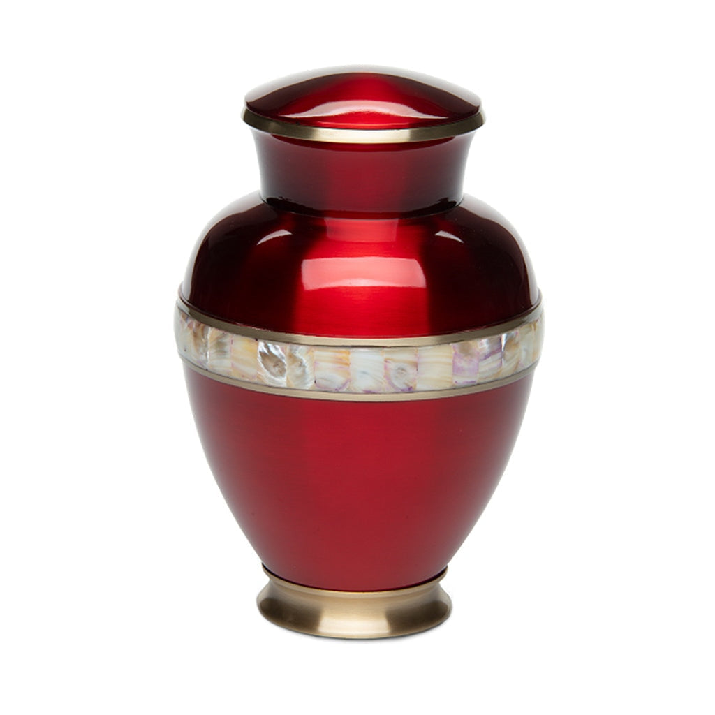 IMPERFECT SELECTION - ADULT Brass -5000-1 – High-gloss Mother of Pearl Red