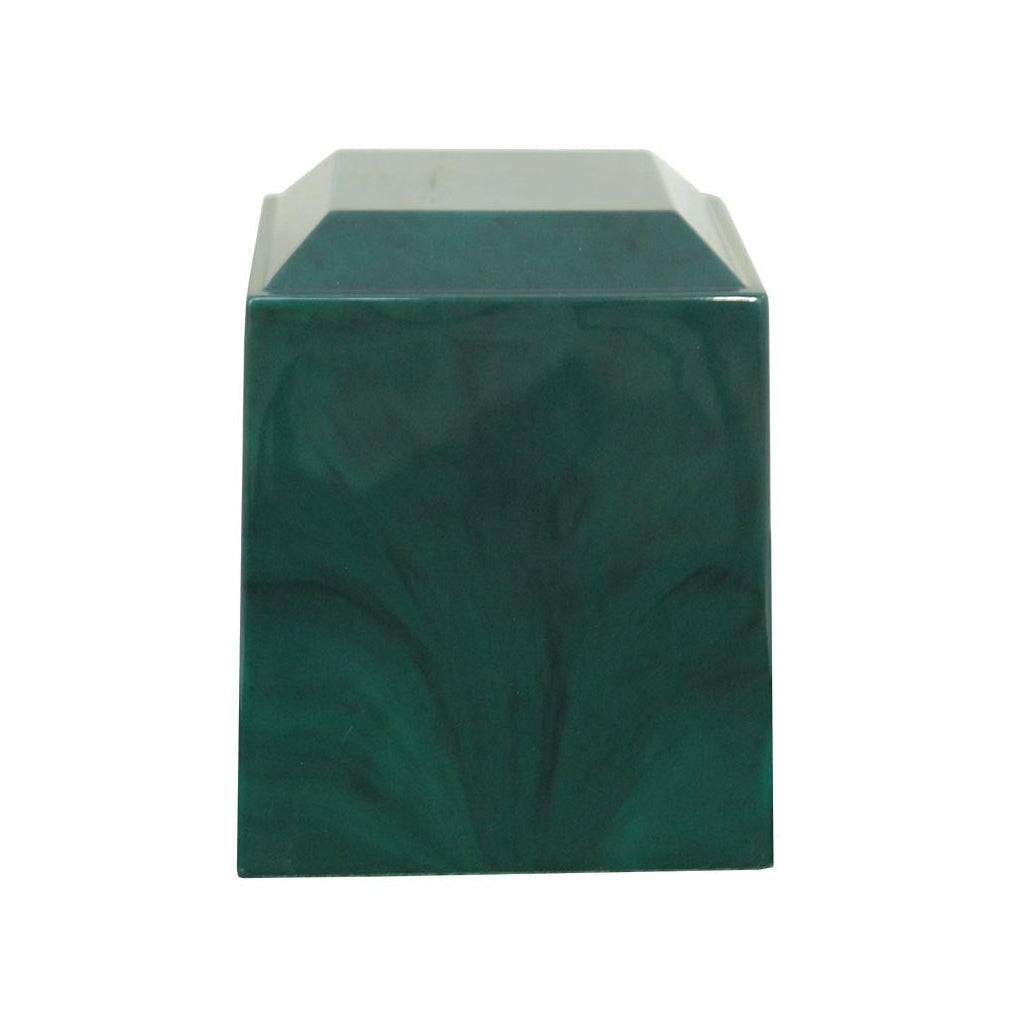 ADULT Cultured Onyx Urn - ANGELICA Malachite