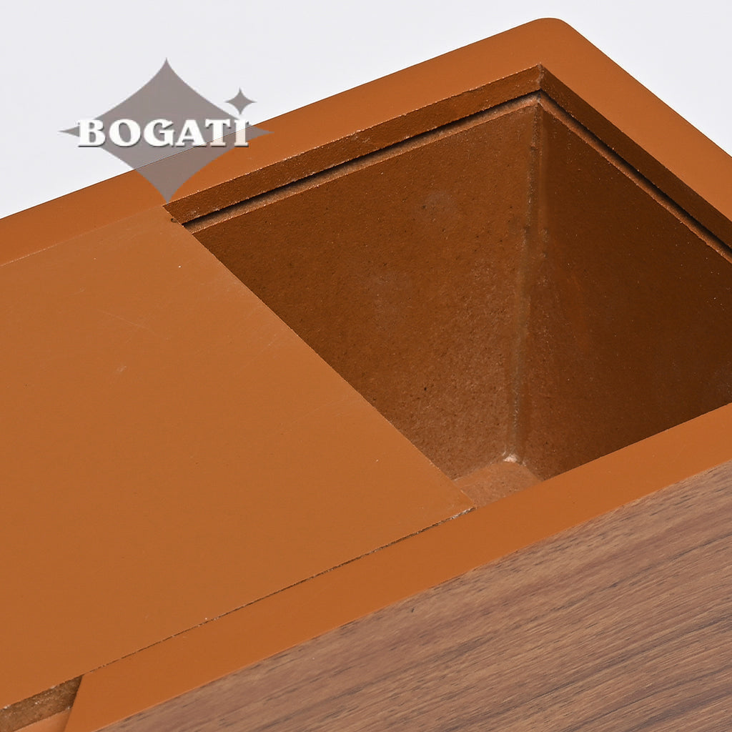 SMALL MDF Simplicity Urn -B037- Brown - Case of 24