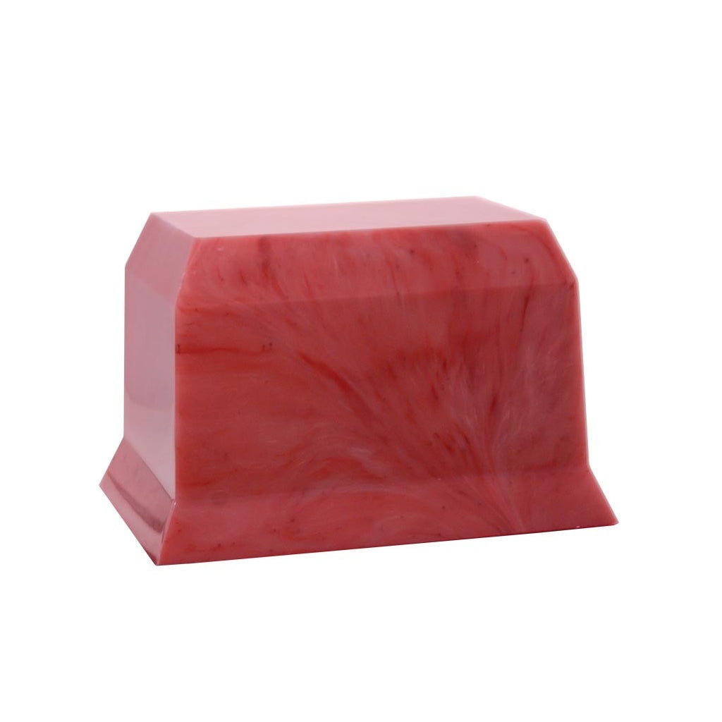 ADULT Cultured Onyx Urn - COLUMBIA Red Rose