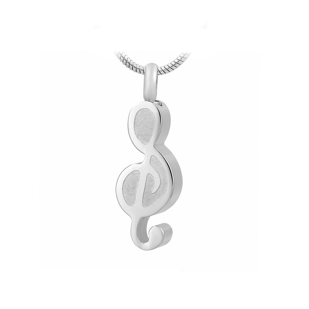 Imperfect Selection J-184 - Treble Clef Pendant With Chain Imperfect Jewelry