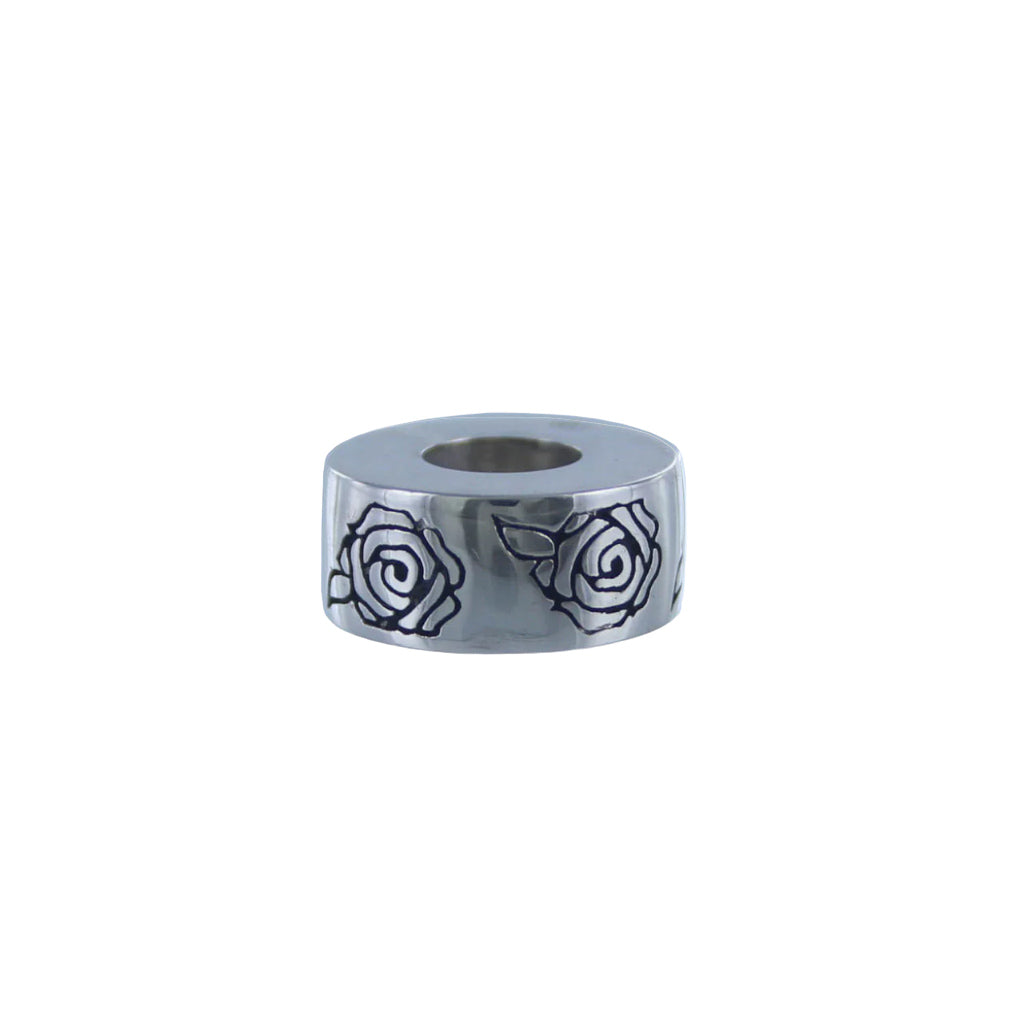 CLEARANCE Roses Bead - LifeCycle B-RS-S - Sterling Silver