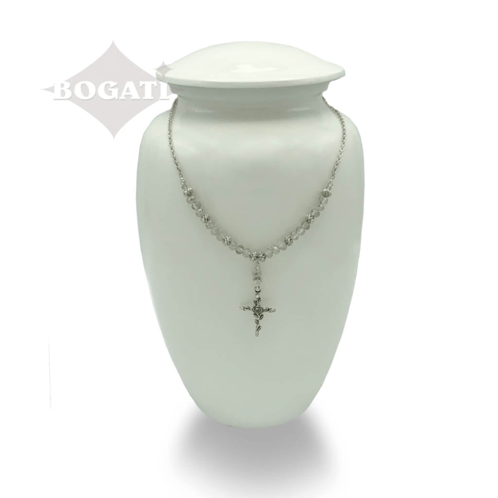 CLEARANCE - Urn Adornment - MI-8 Rose Cross
