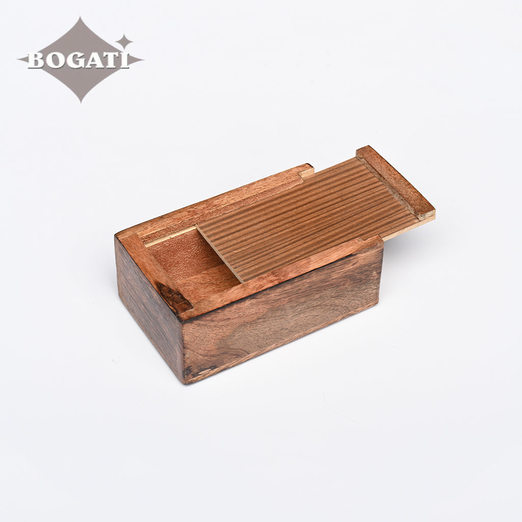 EXTRA SMALL Mango wood Urn -2820 - Tree of Life - Case of 40