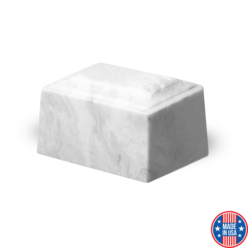Mini Tuscany Cultured Marble White Carrera