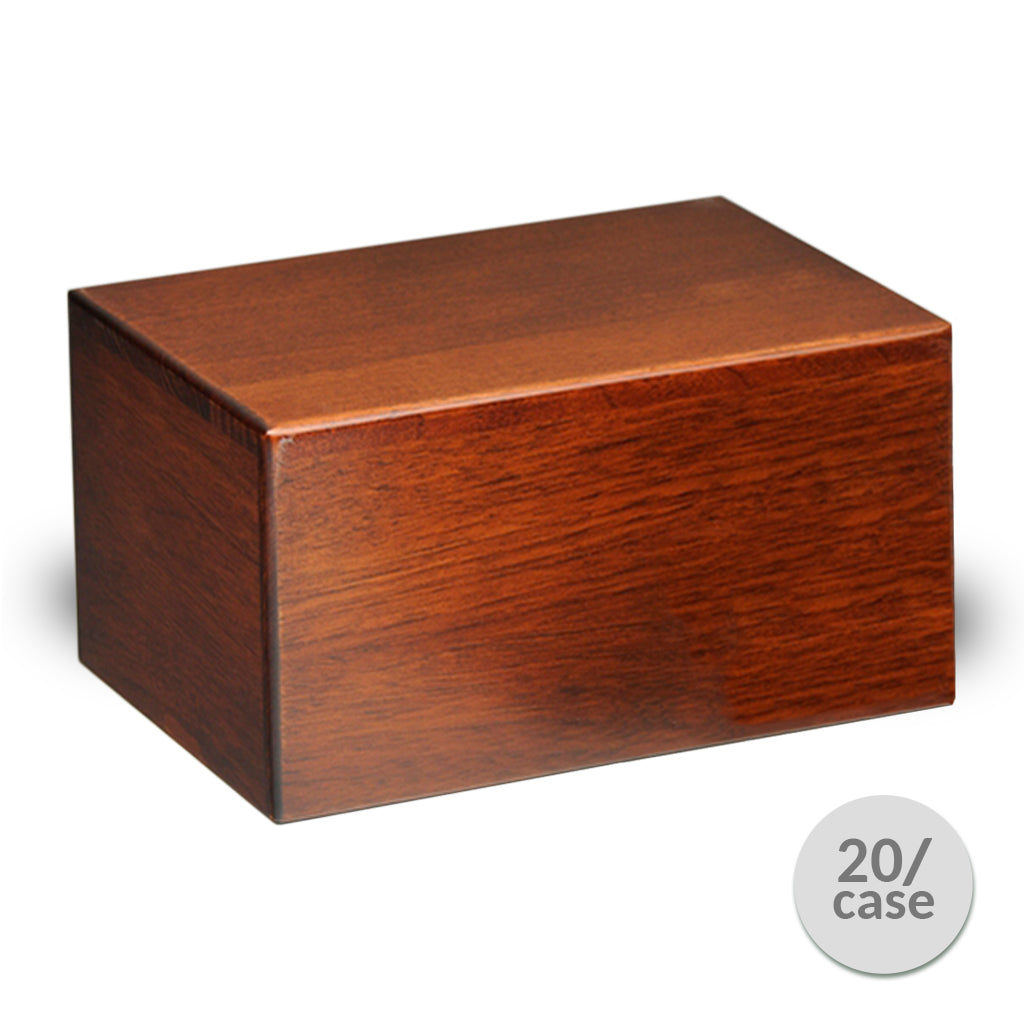 ADULT - Paulownia Wood Urn -PY01- Economy URN - Case of 20