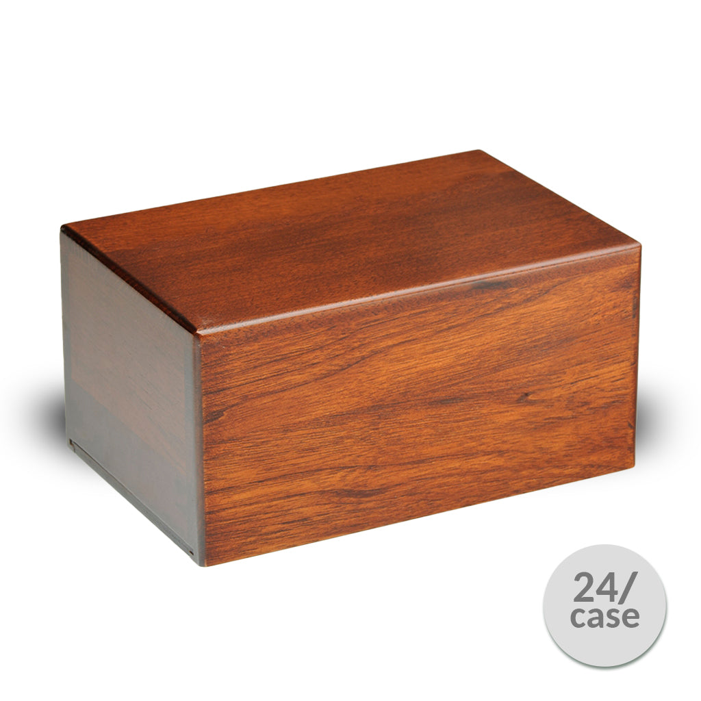 LARGE - Paulownia Wood Urn -PY01- Economy URN - Case of 24