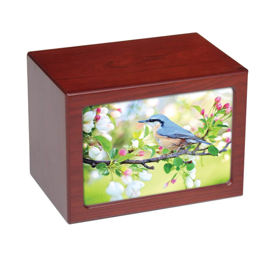 EXTRA LARGE Photo Frame Urn - PY06 - Bluebird Cherry