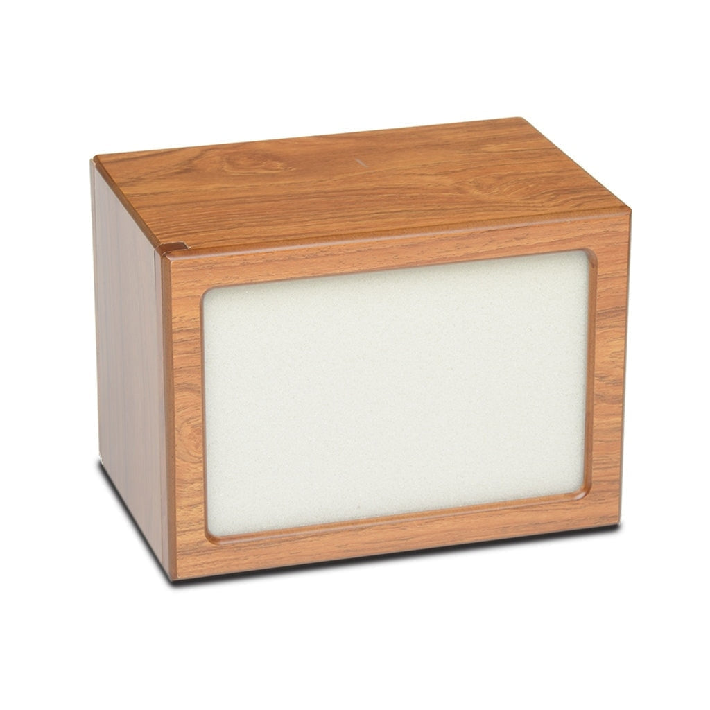 IMPERFECT LARGE Photo Frame urn -PY06- Blank (Add your picture) Brown