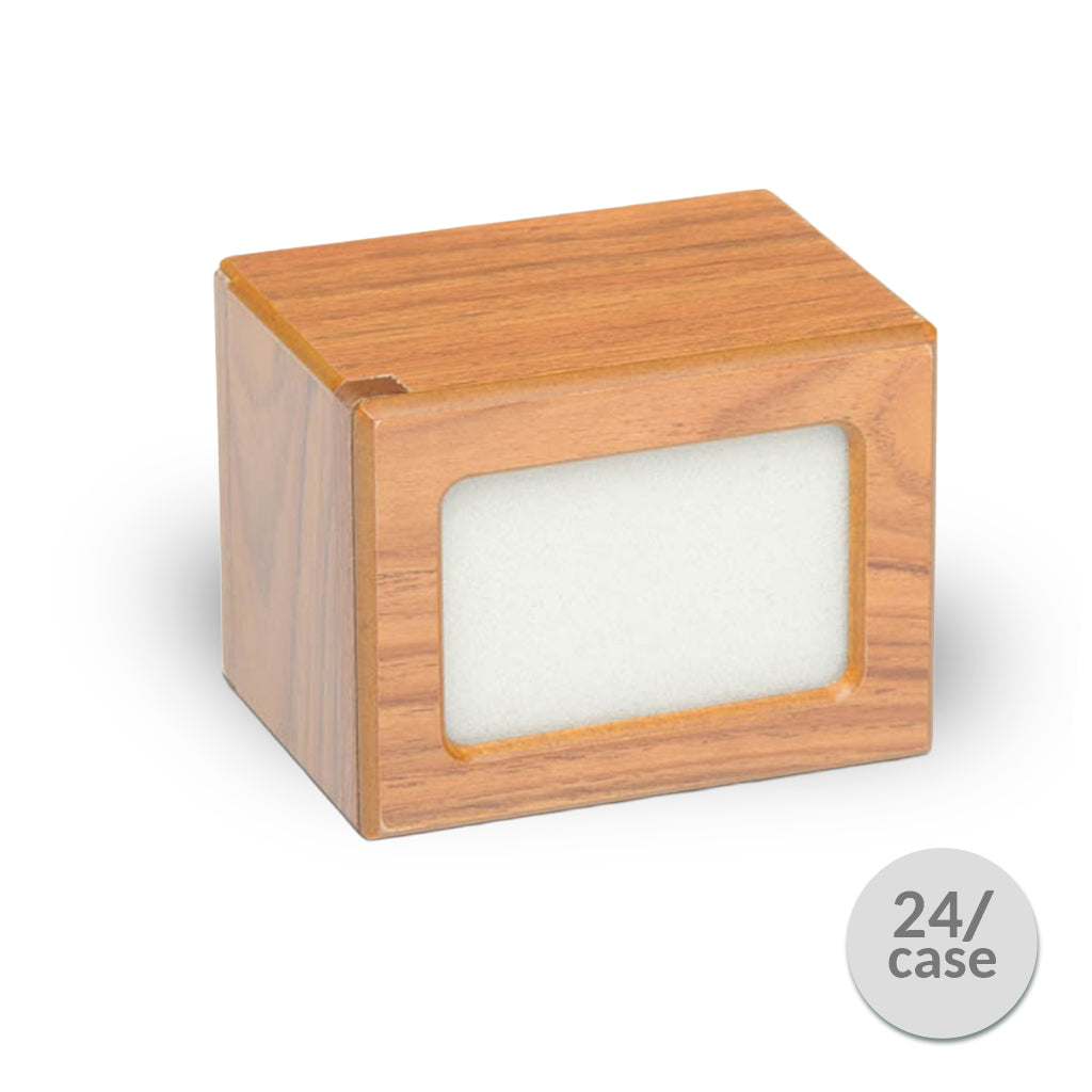 SMALL Photo Frame urn -PY06- Blank (Add your picture) - CASE of 24 Brown