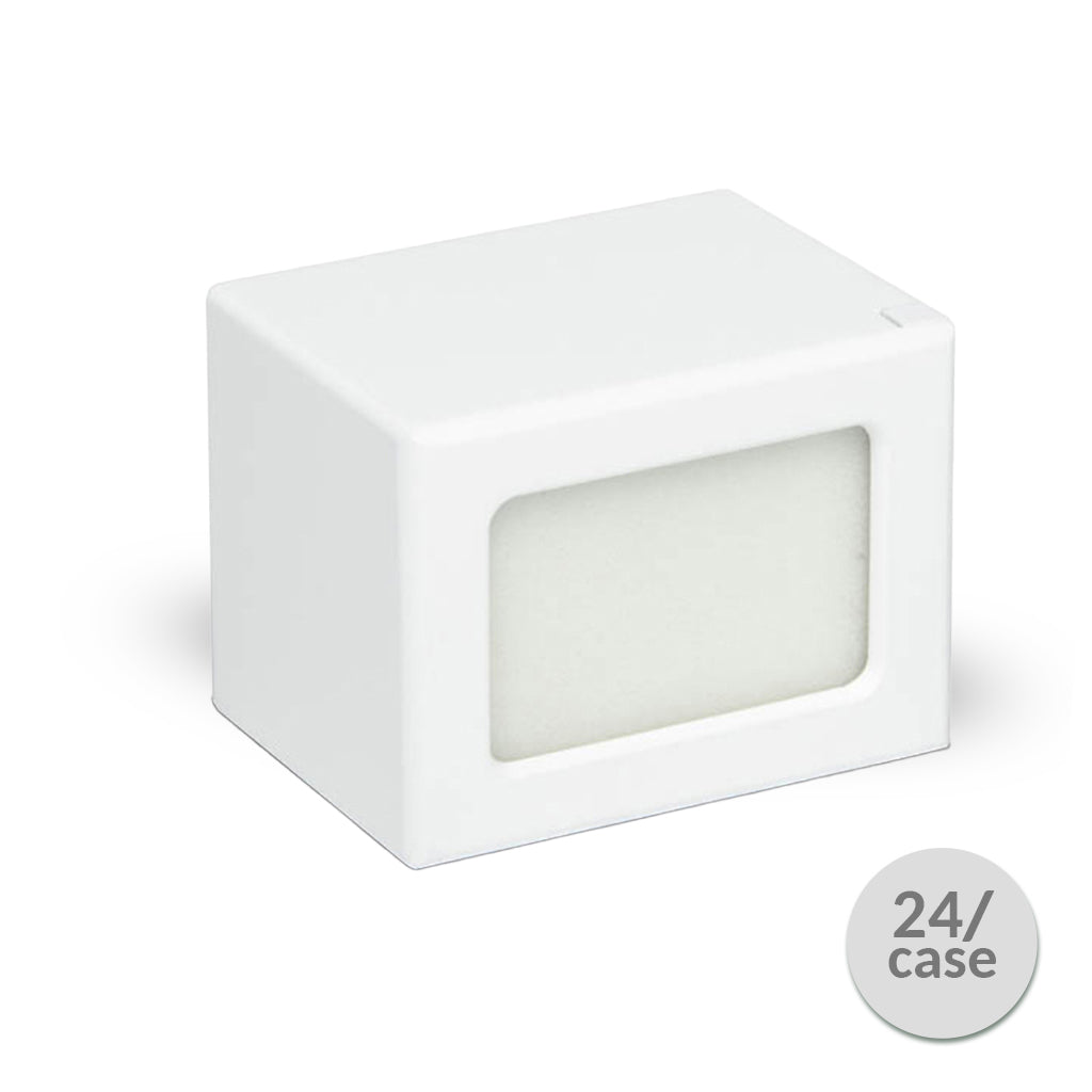 SMALL Photo Frame urn -PY06- Blank (Add your picture) - CASE of 24 White