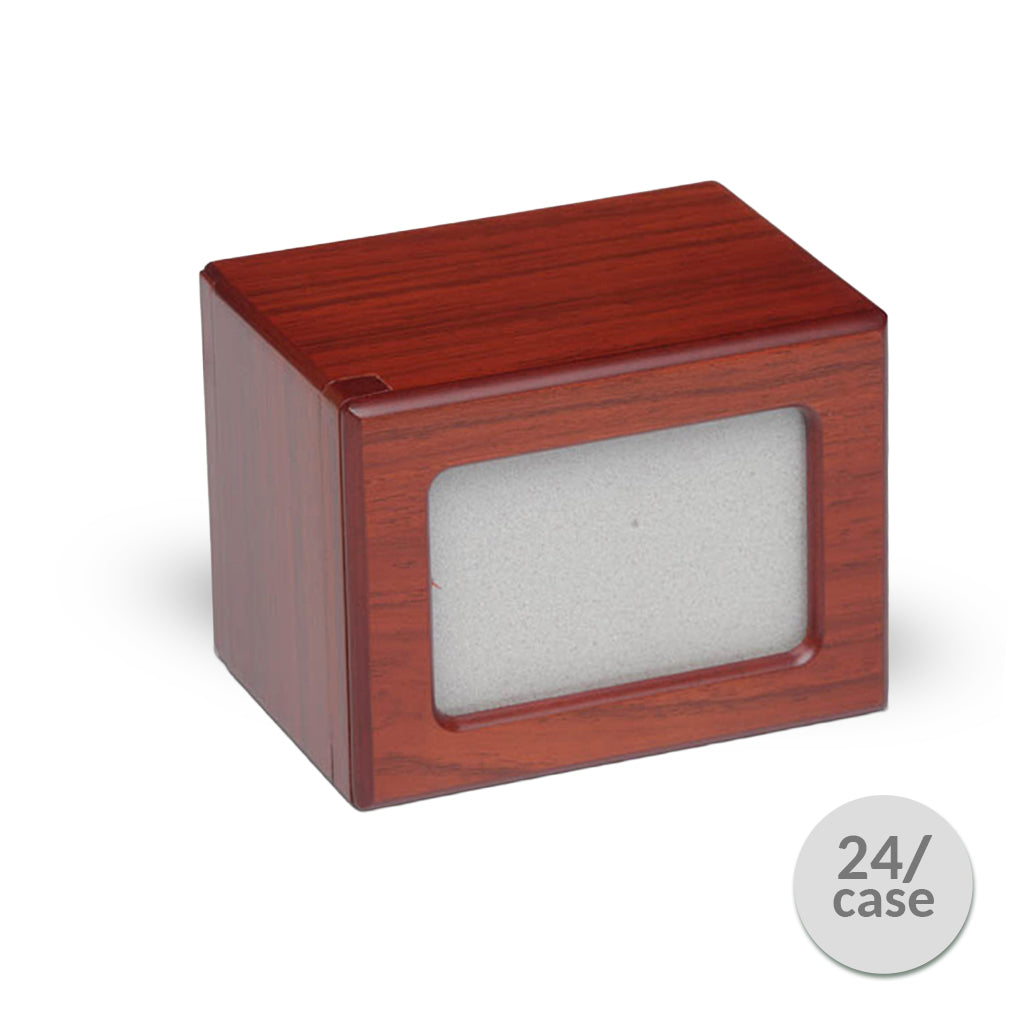 SMALL Photo Frame urn -PY06- Blank (Add your picture) - CASE of 24 Cherry