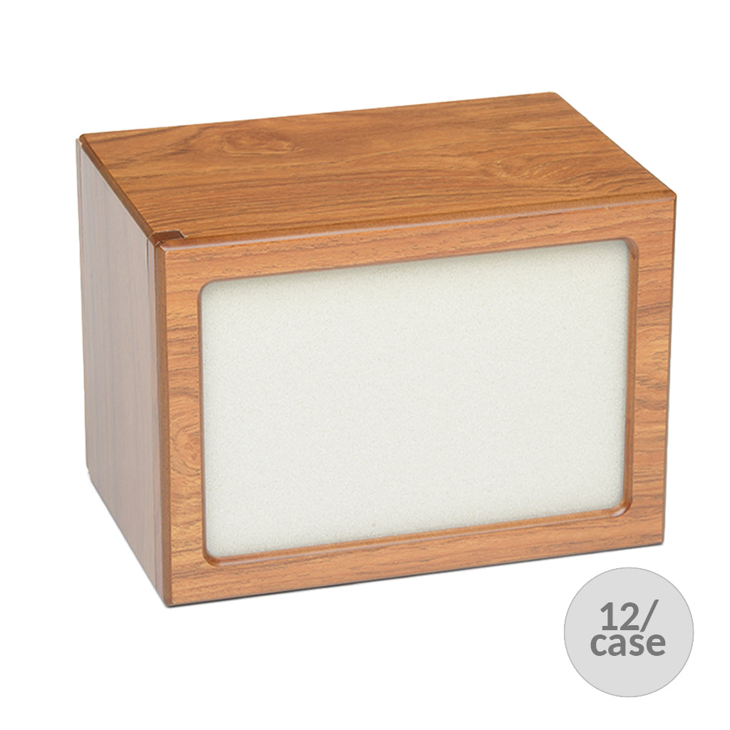 EXTRA LARGE Photo Frame urn -PY06- Blank (Add your picture) CASE of 12 Brown
