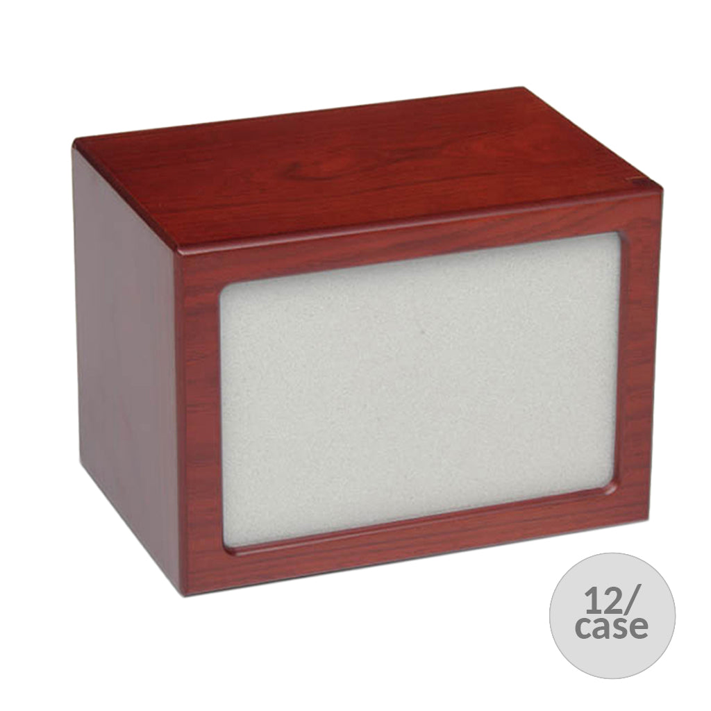EXTRA LARGE Photo Frame urn -PY06- Blank (Add your picture) CASE of 12 Cherry
