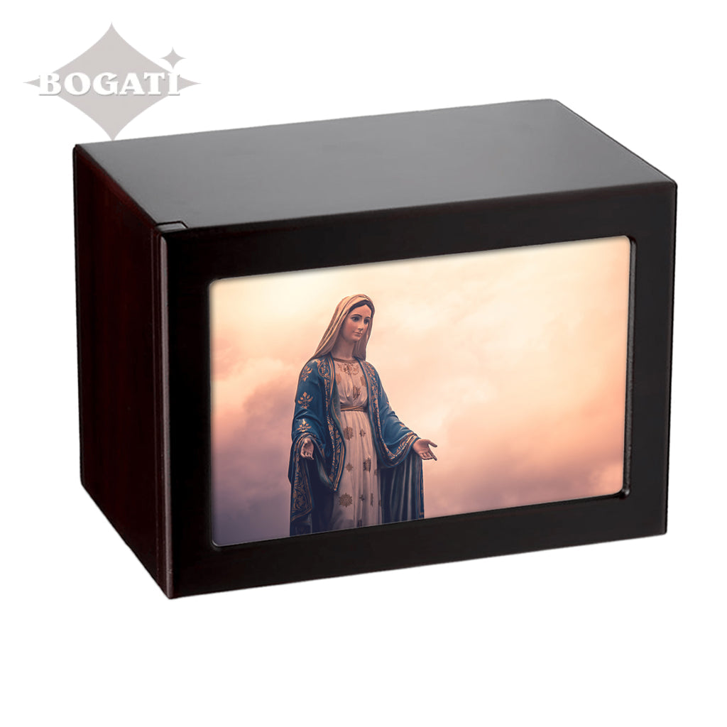 EXTRA LARGE PY06 - Mary with Dawn Sky Dark Cherry