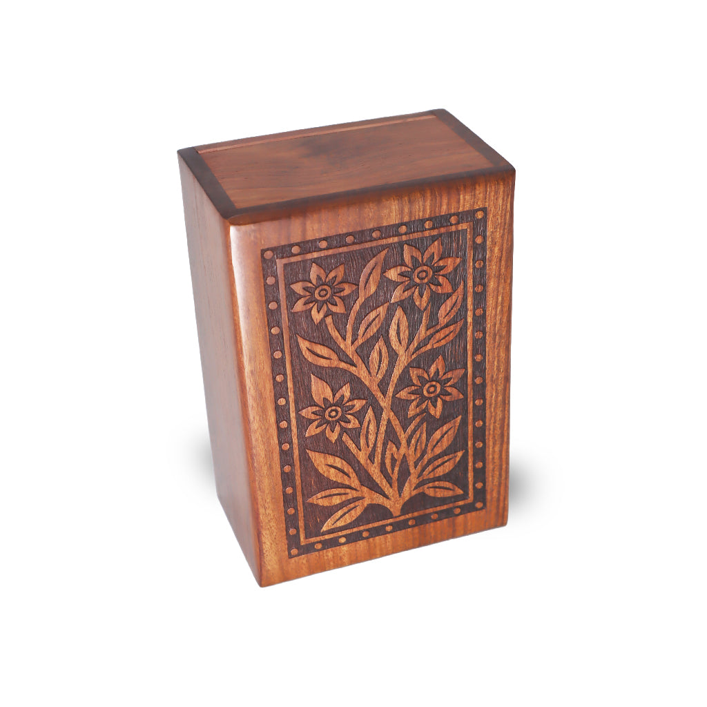 SMALL- Rosewood Urn -2785 - Blossom Garden