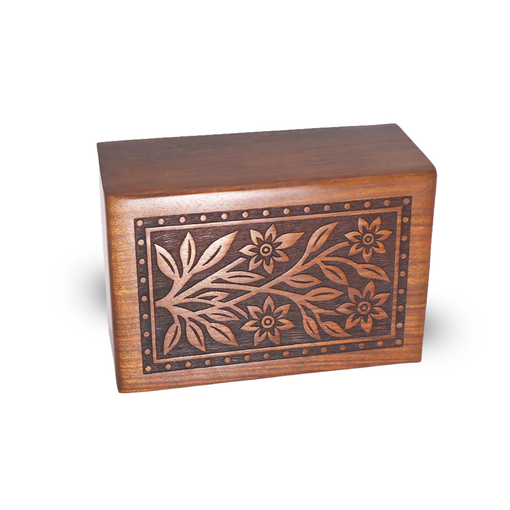 SMALL- Rosewood Urn -2785 - Blossom Garden