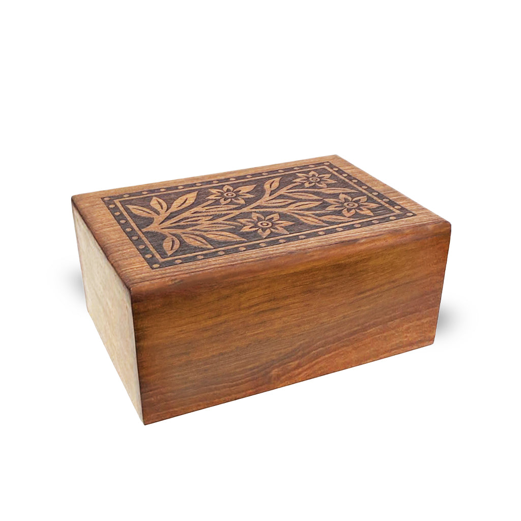 SMALL- Rosewood Urn -2785 - Blossom Garden
