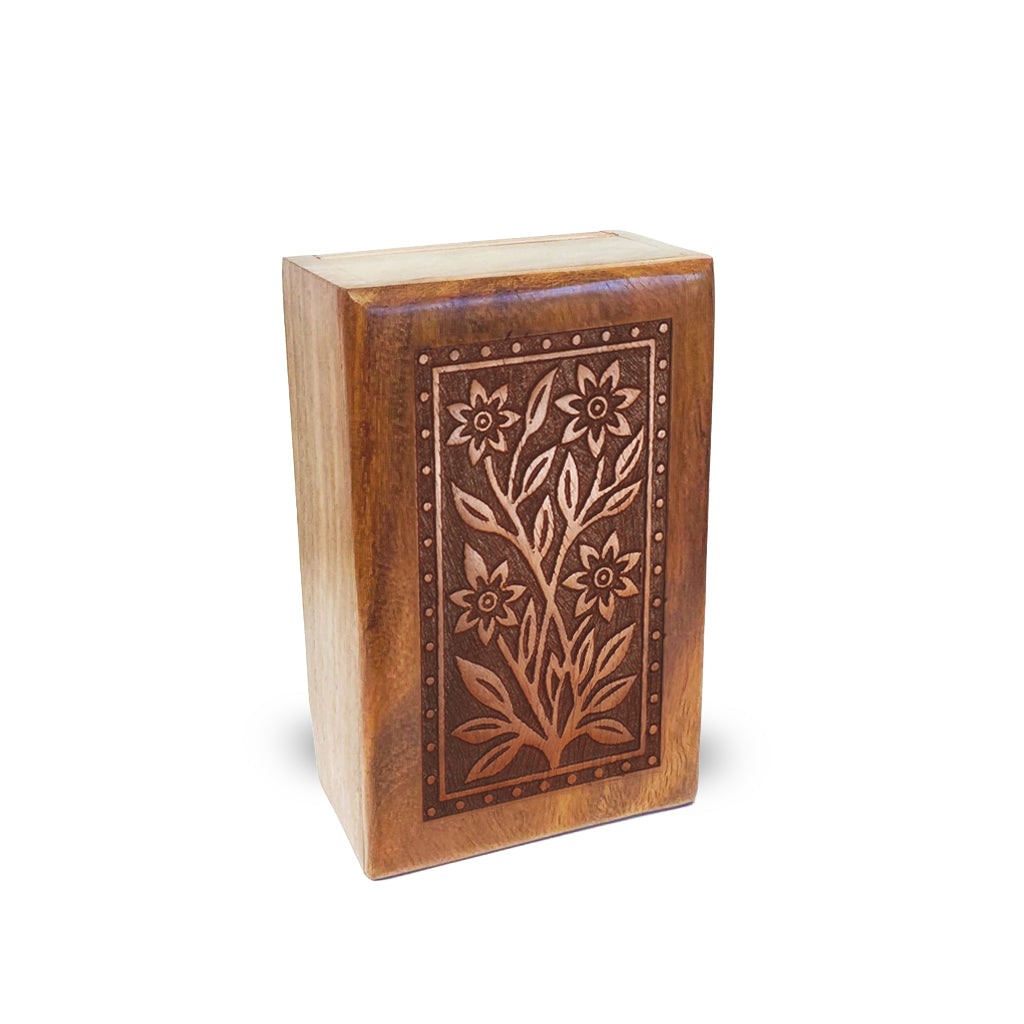 EXTRA SMALL- Rosewood Urn -2785 - Blossom Garden