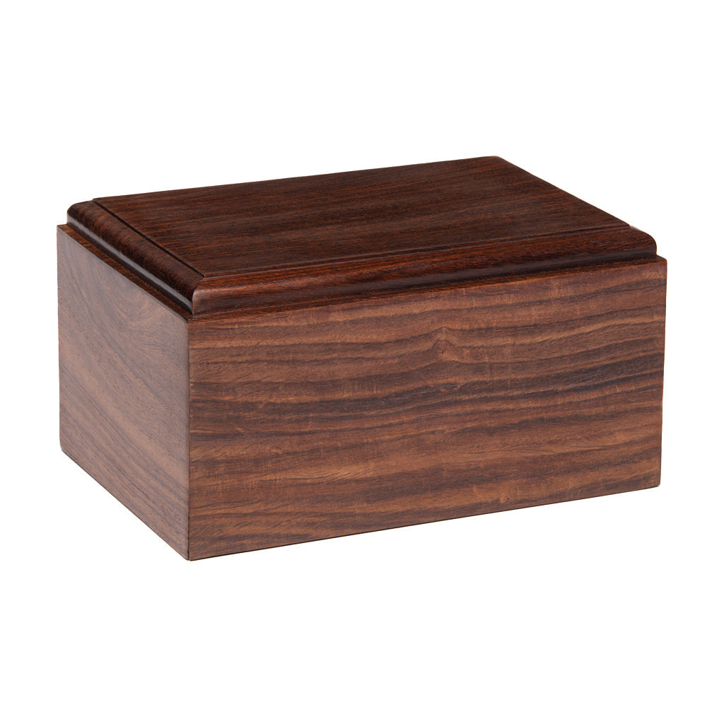 IMPERFECT SELECTION - ADULT Rosewood Urn -2705- Bevel Edge